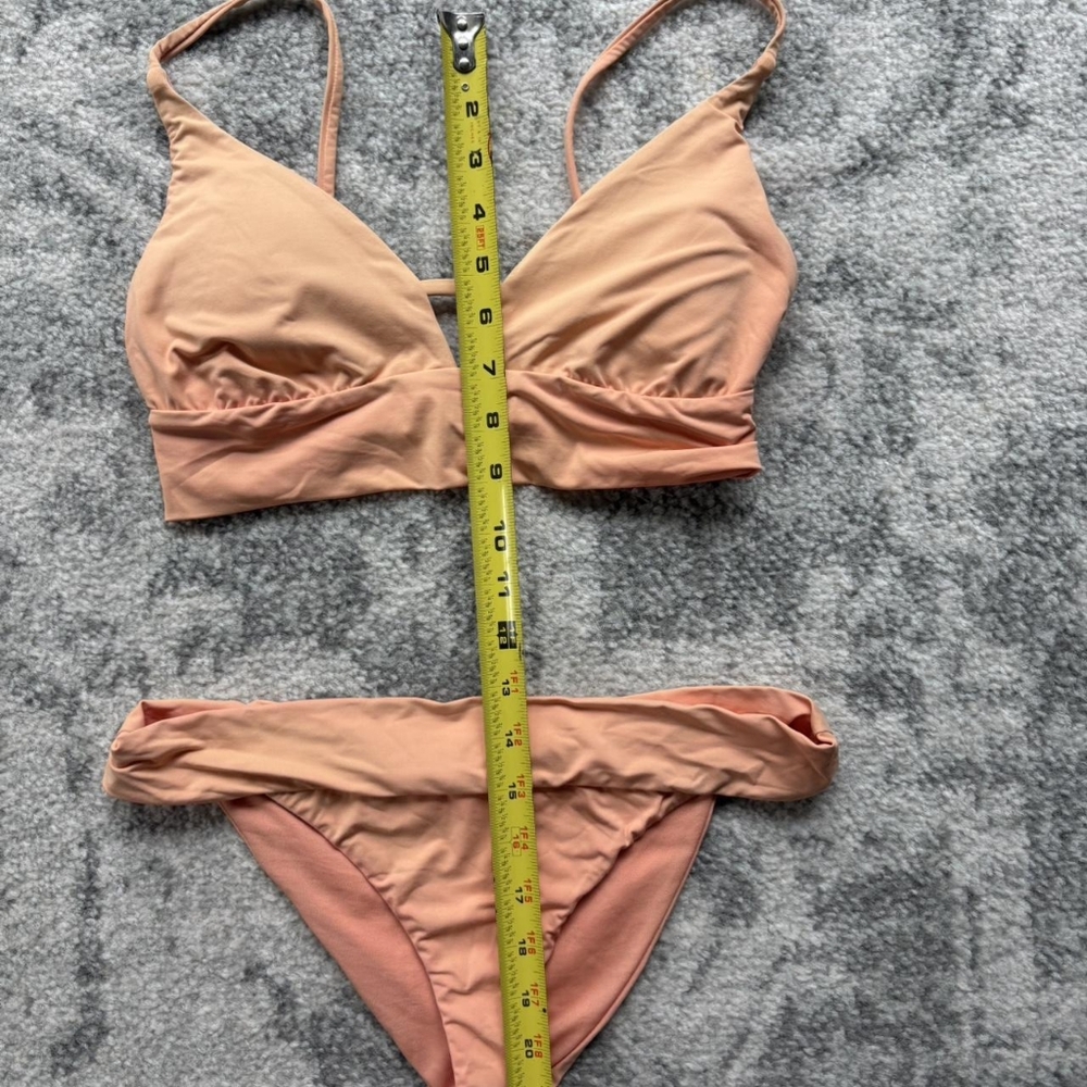 Billabong Orange and Pink Bikinis-and-tankini-sets with Twisted Front Design - Picture 6 of 8